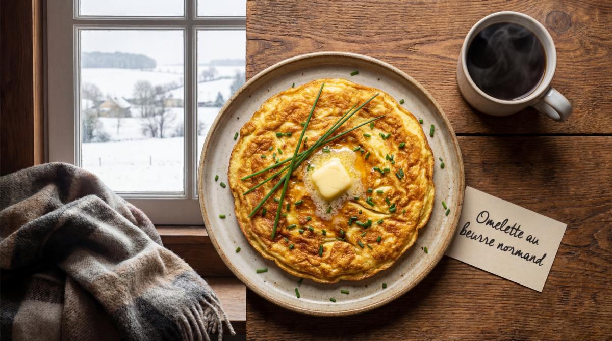 Omelette au beurre